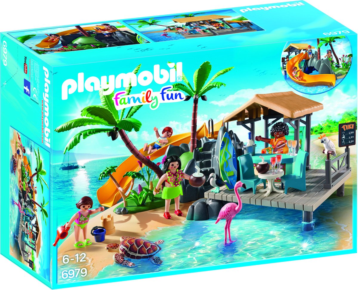 PLAYMOBIL Vakantie-eiland met strandbar - 6979 — afbeelding 5