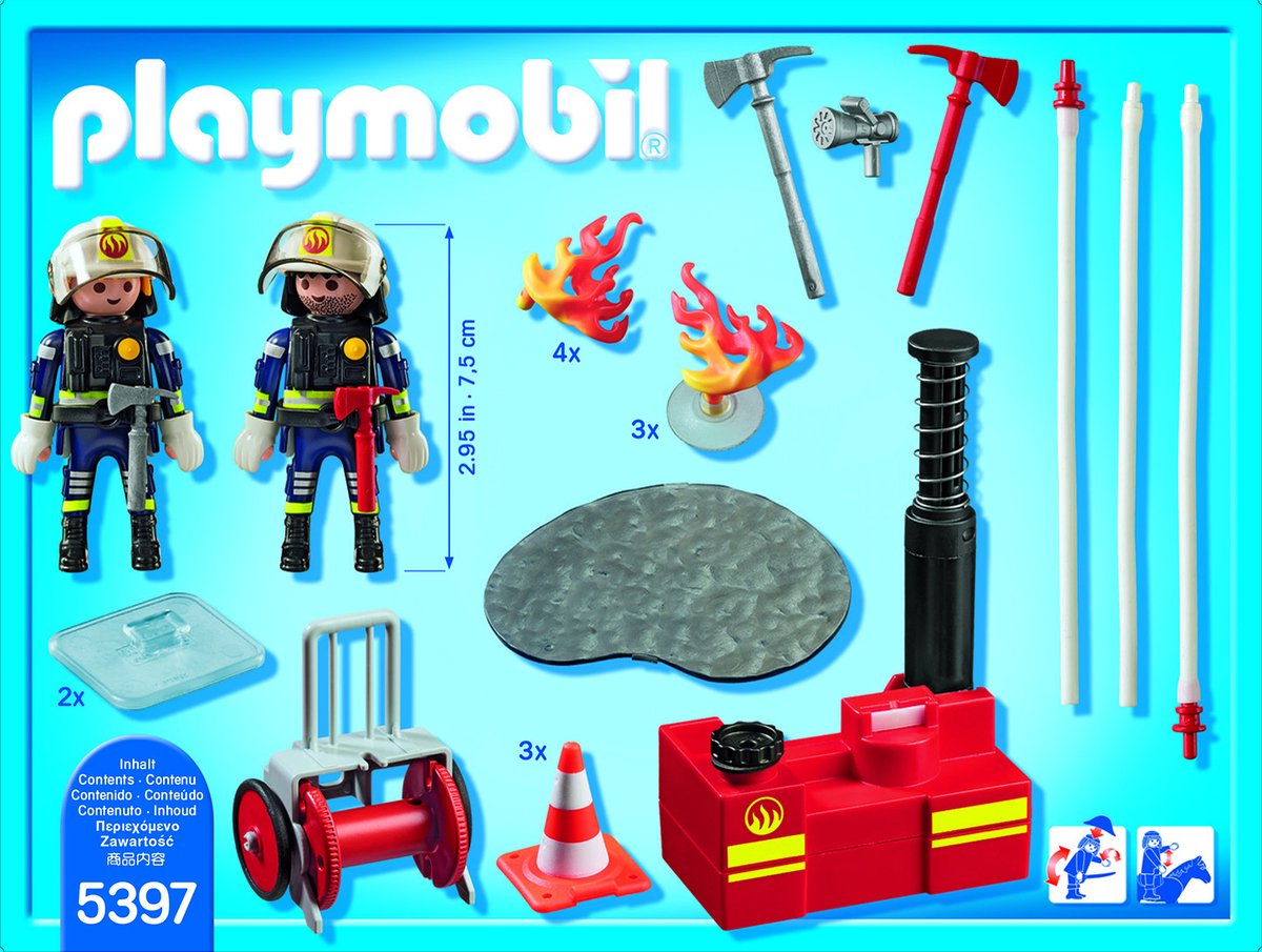 Playmobil City Action 5397 Equipo De Bomberos - TIENDAS SORIANO