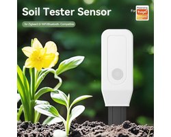 WIFI Bodemvochtsensor voor Tuin en Huis - Compacte Hygrometer voor Planten