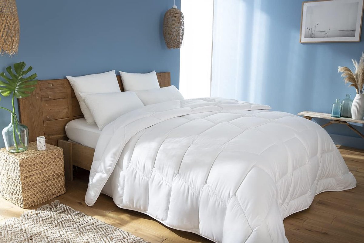 Candala Winter dekbed Warm Katoen Wit 200 x 200 cm