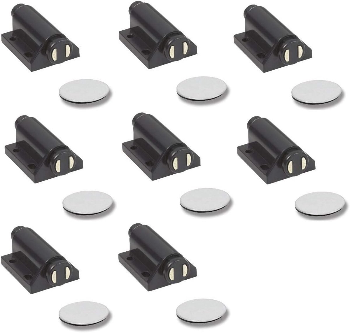 Push-to-open deuropener en veersnapper voor automatische deuren - 8 stuks