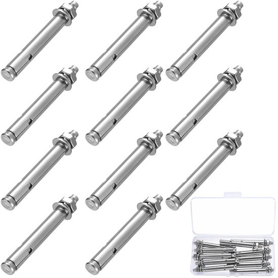 Schwerlastanker M8 verzinkt | 75 mm | 50 Stück | WOB0895-50 Schwerlastanker M8 verzinkt | 75 mm | 50 Stück | WOB0895-50