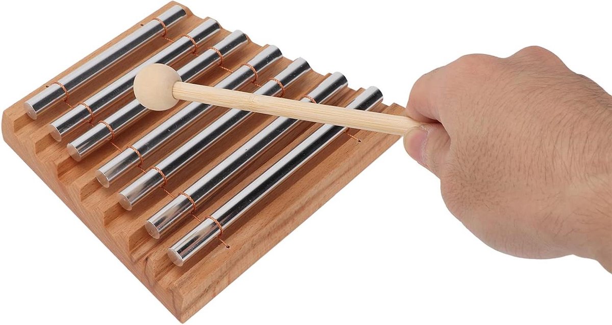 E-Ambar - Handgemaakte 7 toon energie chime voor klasbeheer en meditatie