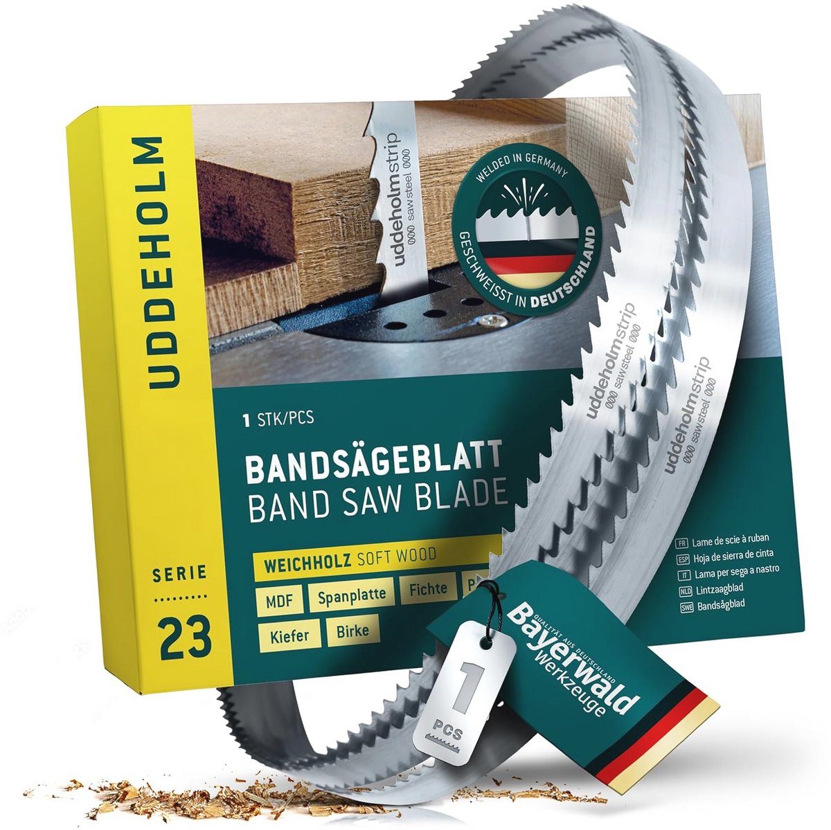 Lintzaagblad 2240 x 20 x 0,5 x 8 voor Hout en Metaal