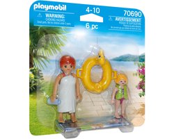 PLAYMOBIL DuoPack Waterpark badgasten - 70690