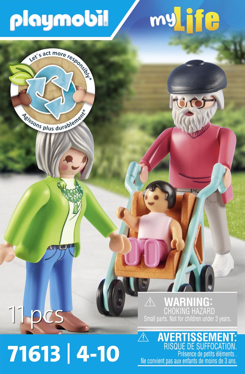 PLAYMOBIL My Life Grootouders met baby - 71613 — afbeelding 10