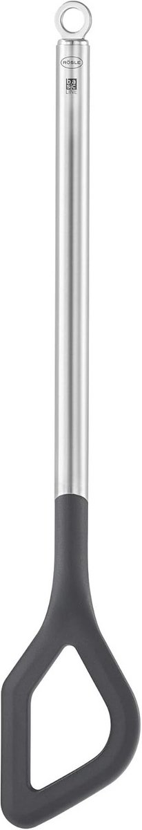 Kooklepel met ronde steel en ophanglus - 18/10 roestvrij staal, vaatwasmachinebestendig