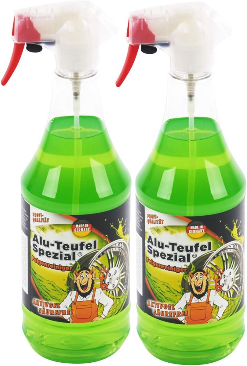 Wheel Cleaner Set van 2 voor Aluminium Velgen