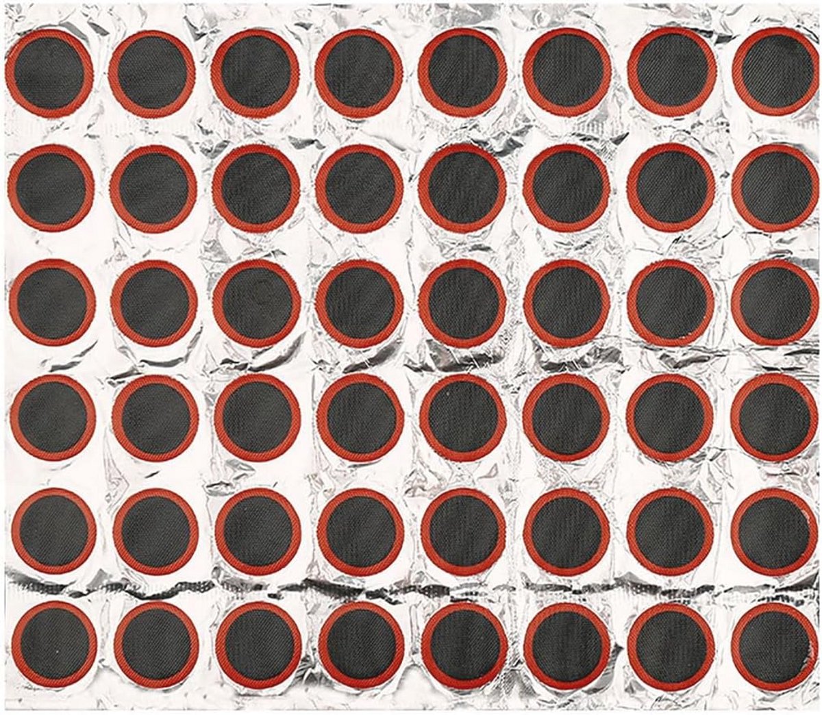 Reparatieset voor Fietsbanden - 48 Stuks Met 25 mm Rubber Patches - Onmisbaar Voor elke Fietser