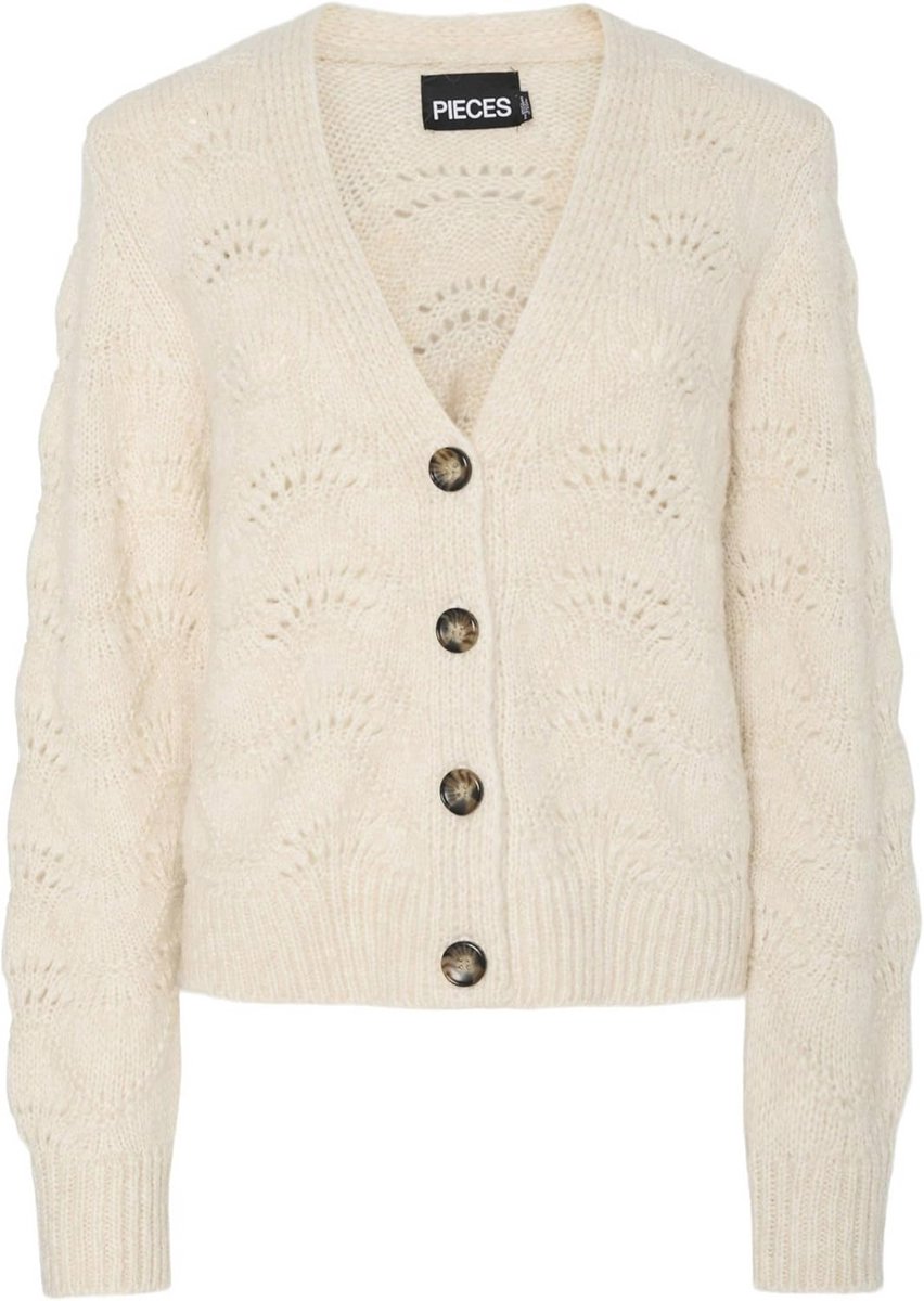 Gebreid Dames Vest - Klassieke Knit Cardigan Met Lange Mouwen