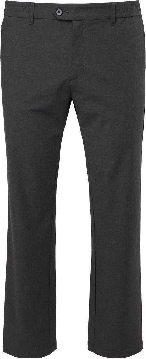 JP 1880 - Heren - Zakelijke broek business FLEXNAMIC® Buik-Fit instapband - Antraciet - Maat 62