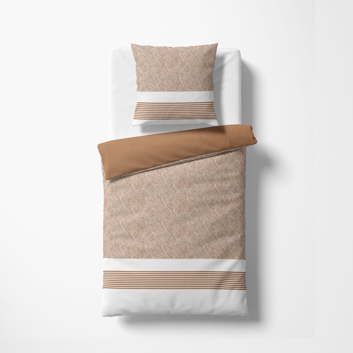 Zero Waste Living Dekbedovertrek ASTRA 140 x 200 – 2-zijdig – 100% katoen 144TC – OEKO-TEX® – kleurvast – ademend – inclusief kussensloop