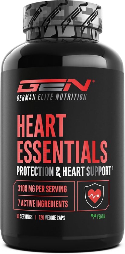 Heart Essentials - 120 capsules - Hartcomplex* met een hoge dosering ...
