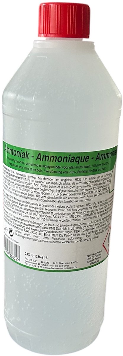 Ammoniak 1 liter fles