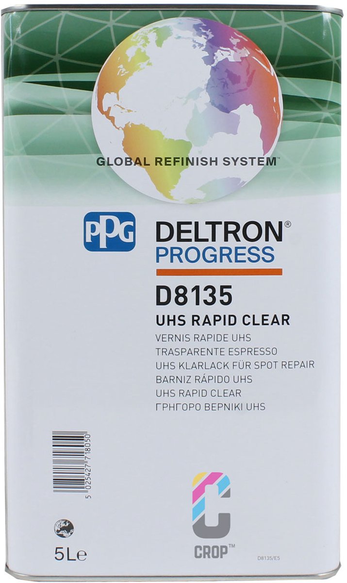 PPG D8135/E5 2K Blanke Lak UHS Hoogglans in Blik 5 liter