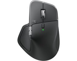 Logitech MX Master 4 for Business muis Kantoor Rechtshandig RF-draadloos + Bluetooth Laser 8000 DPI