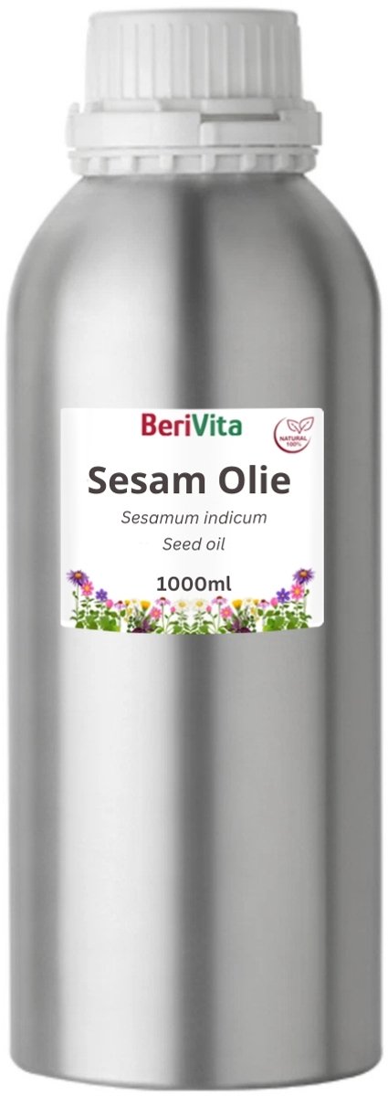Sesamolie Puur Liter - Huidolie en Haarolie van Sesamzaden