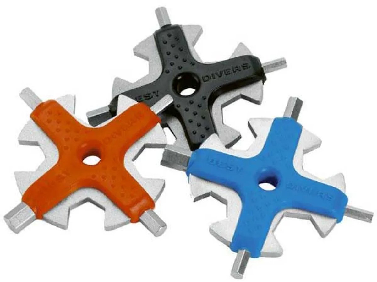 Best Divers Microtool Radiussleutel Geassorteerd Veelkleurig