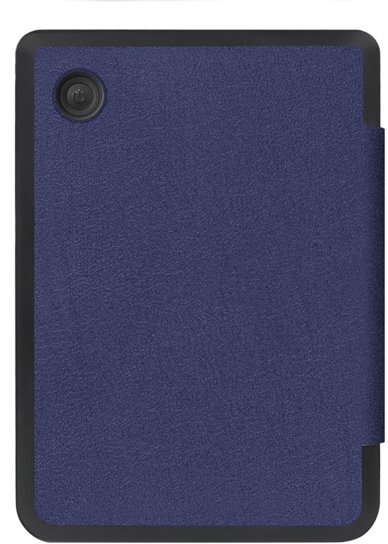 iMoshion Ereader Cover / Hoesje Geschikt voor Kobo Clara BW / Kobo Clara Colour - iMoshion Slim Hard Case Sleepcover Bookcase zonder stand - Donkerblauw van iMoshion — afbeelding 2