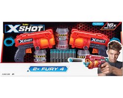 Zuru x shot 2xfury 4 blasters