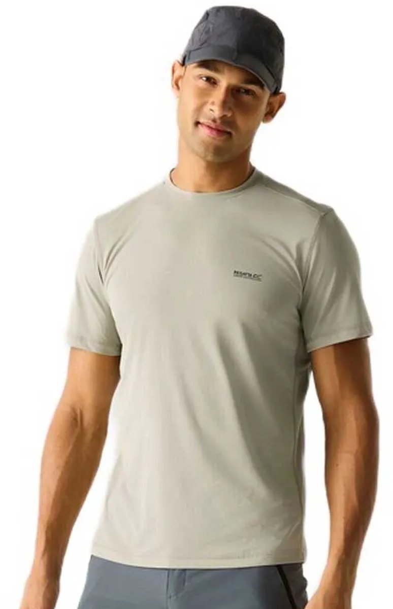 Mindo Anti-insect T-shirt met korte mouwen en mesh voor heren Beige