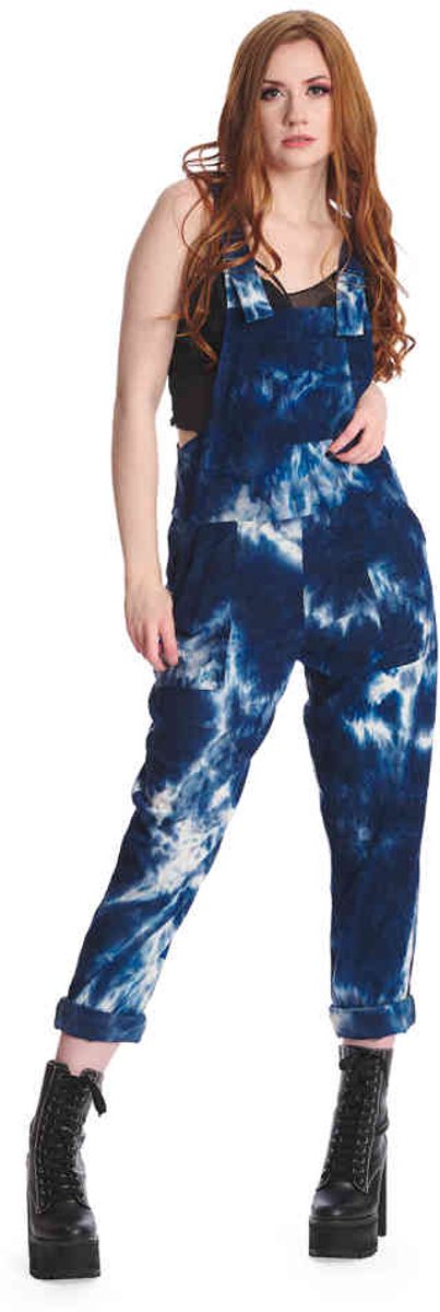 Banned - Arcade Jumpsuit - XL - Blauw