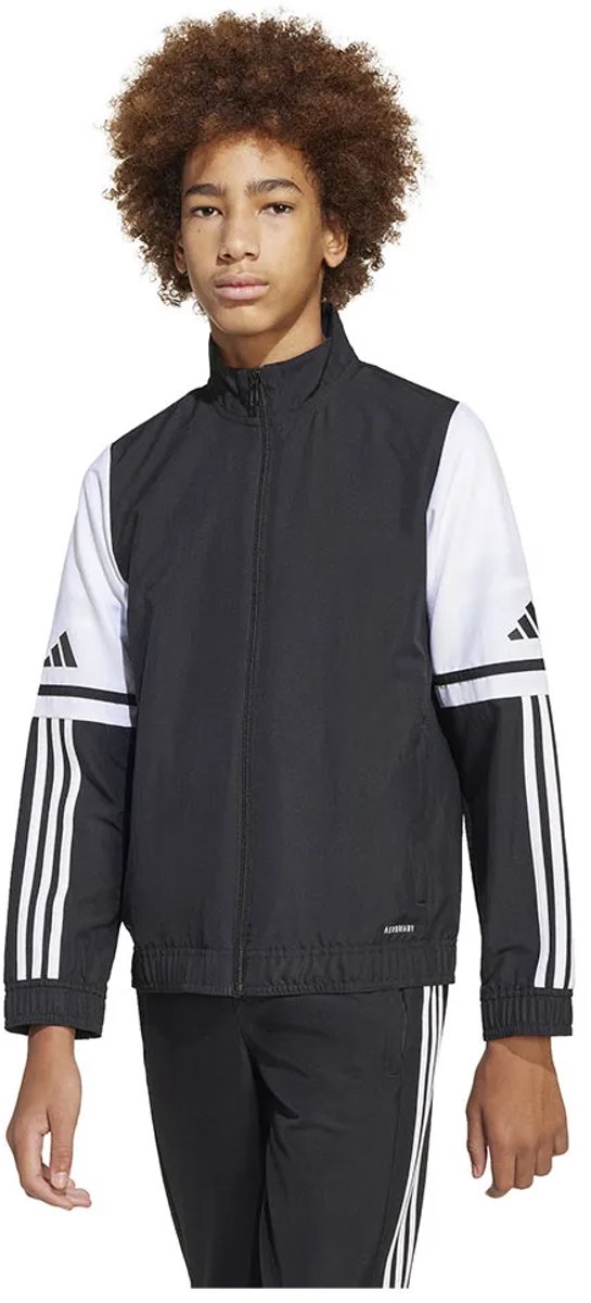 545x1200.jpg Adidas Squadra 25 Presentation Trainingsjack Zwart 9-10 Years Jongens,Meisjes - Afbeelding 1