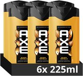 AXE - Douchegel - Fine Fragrance Collection - Black Vanilla - 6 x 225 ml