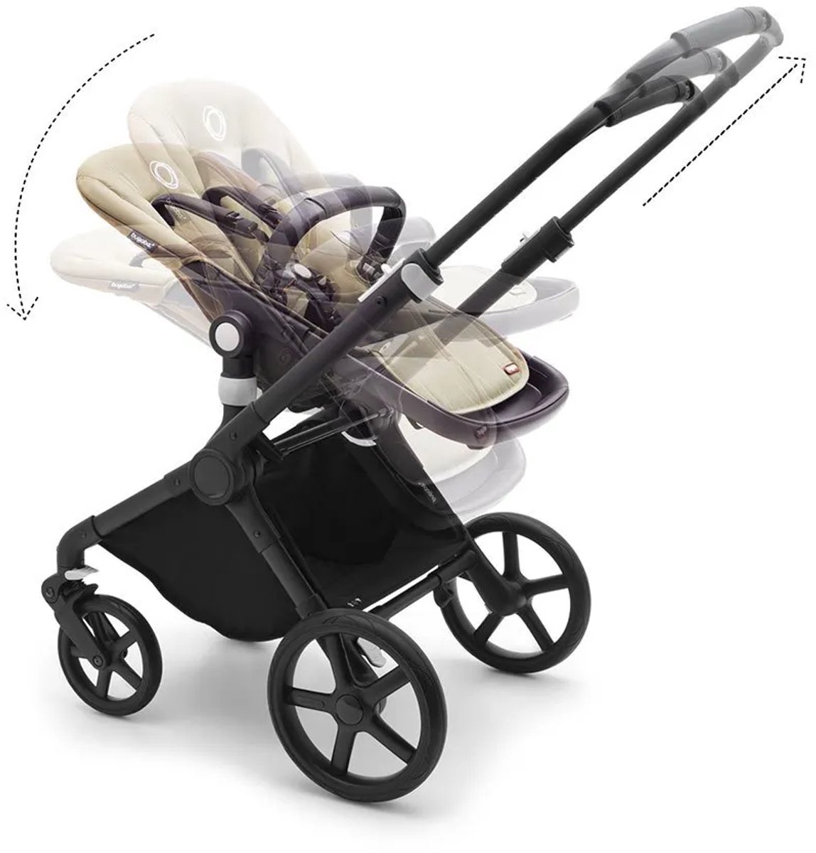Bugaboo Fox Cub - All-terrain Kinderwagen met Wieg en Stoel, Inklapbaar en Zelfstaand, Desert Beige thumbnail 5