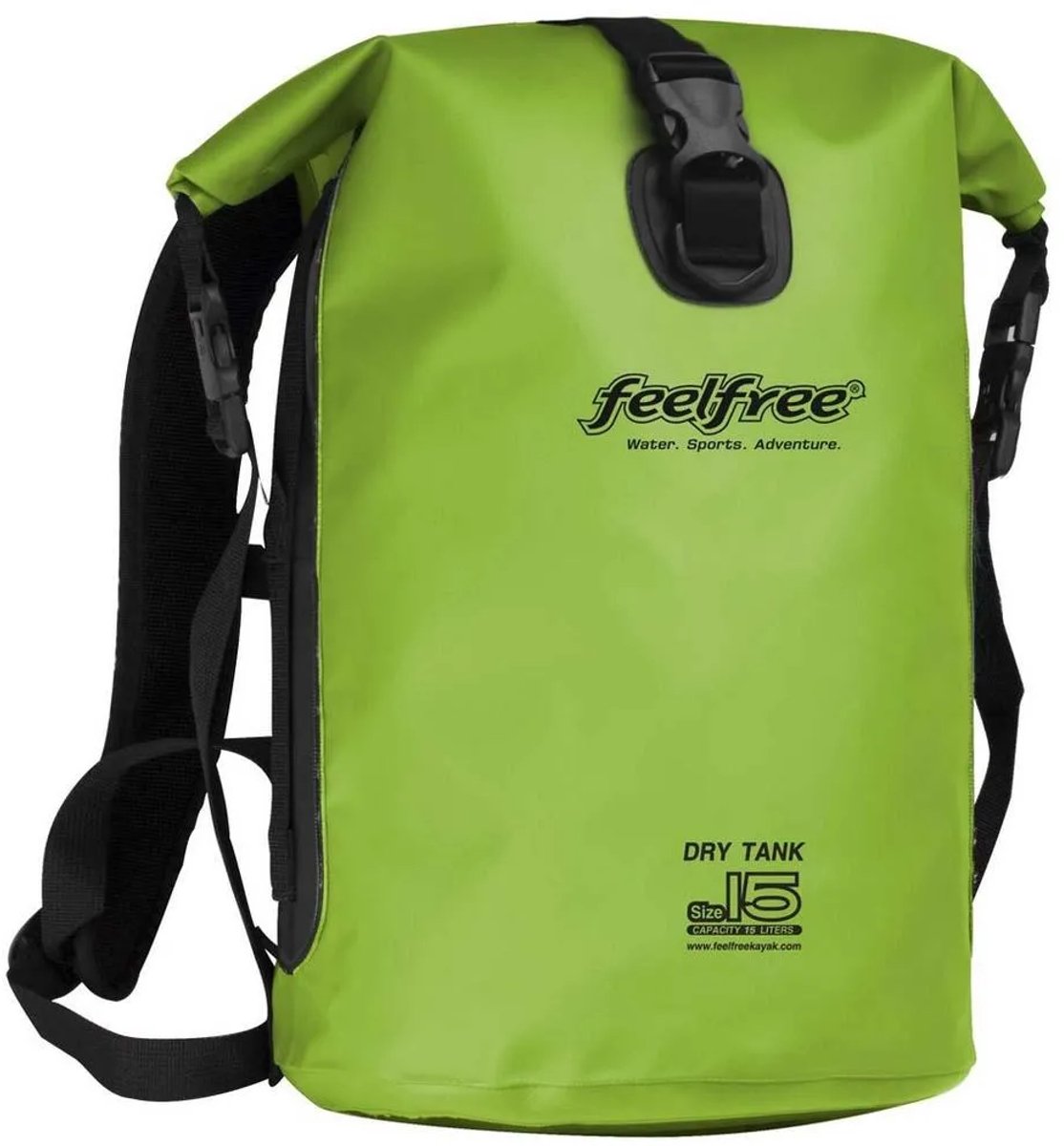 Feelfree Gear Droge Zak 15l Groen