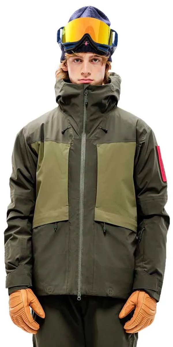 The Mountain Studio 3l Hybrid Jas Groen M Man