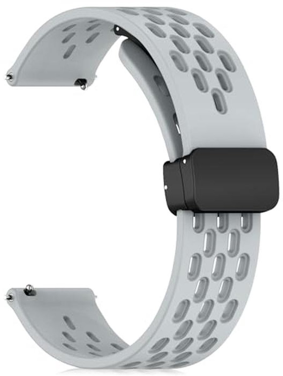 Siliconen Armband voor 20 mm en 22 mm - Waterdicht en Sportief