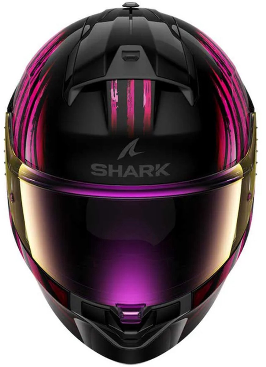 Shark Ridill 2 Assya Zwart Violet Violet KVV Integraalhelm - Maat XS - Helm – foto 3