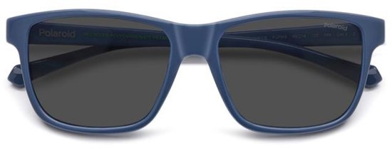 Polaroid kids Zonnebril PLD 8067/S Volwassenen Blauw Polariserend GRS (global recycled standerd) certificated van Polaroid — afbeelding 3