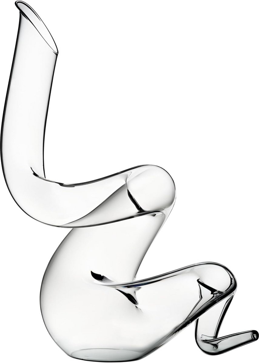 Decanter 69 oz kleurloos - Elegante wijnkaraf voor snelle decantatie