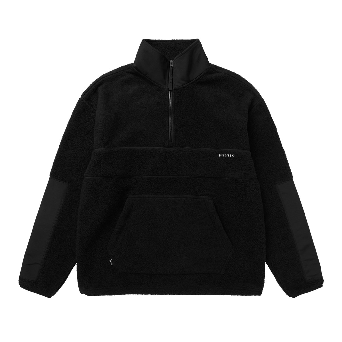 Mystic DTS Fleece Half Zip Trui 260105 – L Women Zwart