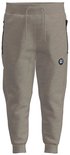 Grijze joggingbroek met ritszakken, trekkoord en logoprint.