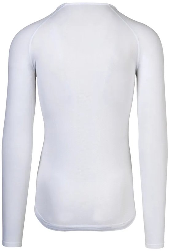 AGU Base Layer LS - Thermoshirt - Wielershirt - Unisex - Naadloos - Thermo-regulerend - Ademend - Sneldrogend - Polygiene - XS - Wit — afbeelding 2