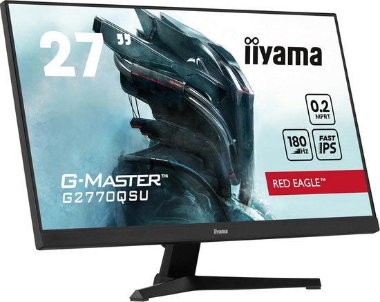 27 inch gaming monitor 180Hz IPS scherm met HDMI en DP van Merkloos — afbeelding 3