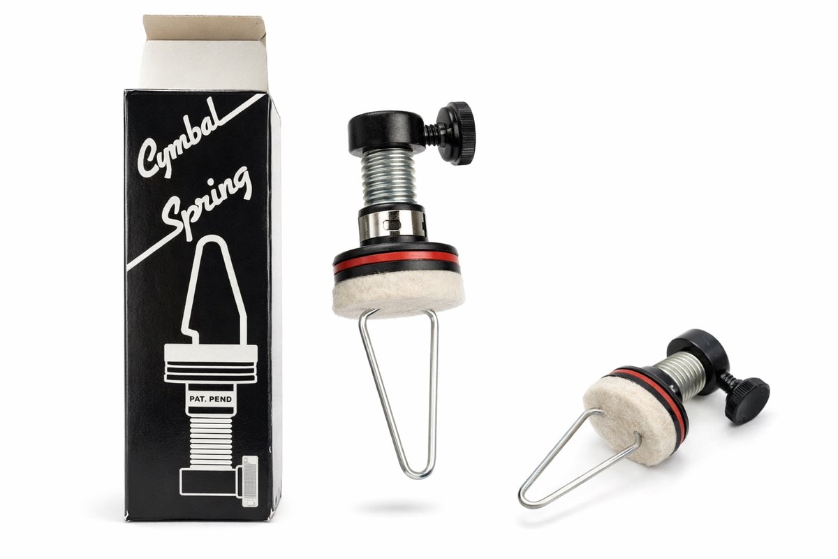 Aquarian geveerde bekkenhouder cymbal spring