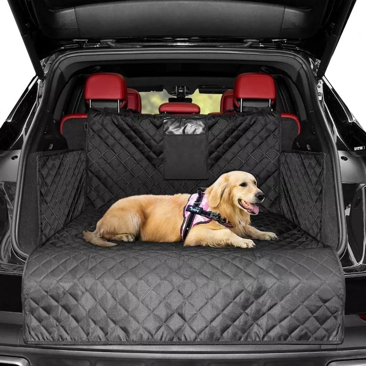 Antislip Waterdichte Stoelhoes voor Huisdieren - Universele Cargo Liner voor Auto's, SUV's en Vrachtwagens