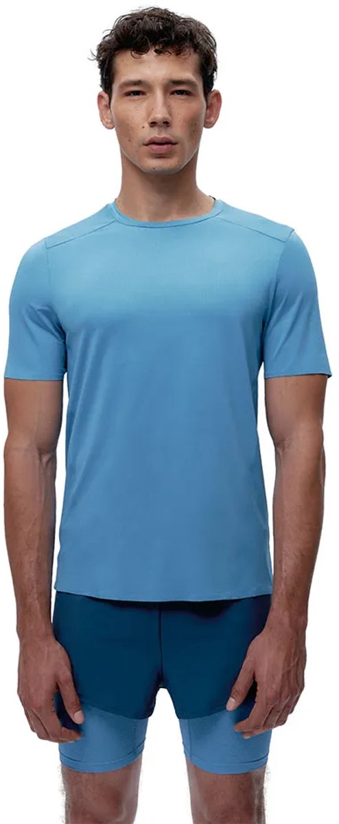 Born Living Yoga Tadjura T-shirt Met Korte Mouwen Blauw XL Man