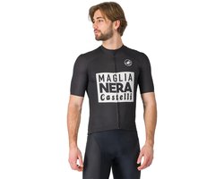 Castelli Vintage Giro D´italia Korte Mouw Wielertrui Zwart M Man