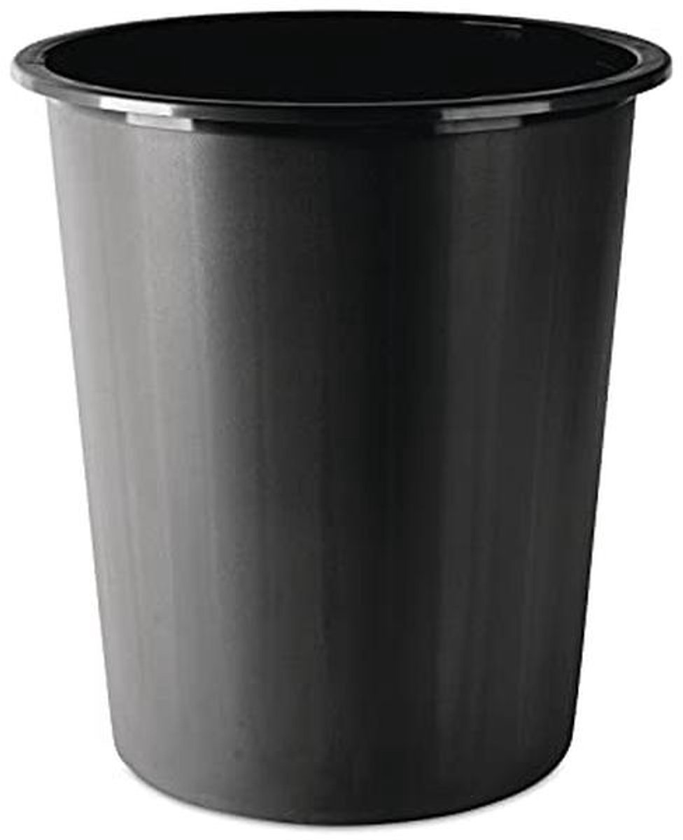 Prullenbak 14 Liter Zwart - Eco-vriendelijk en Esthetisch Design