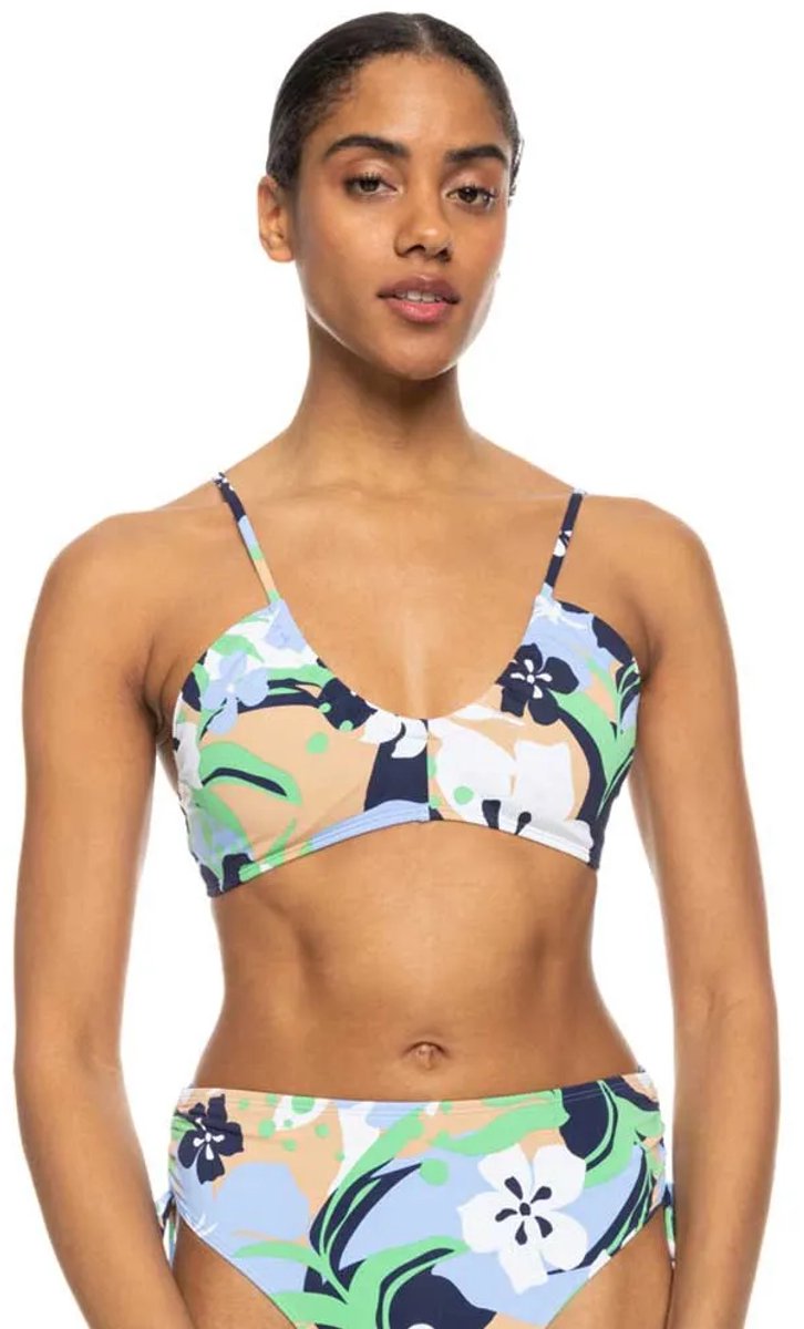 Beach Classics Fashion Bikinitop Veelkleurig L Vrouw Vintage Indigo Archive Roxy
