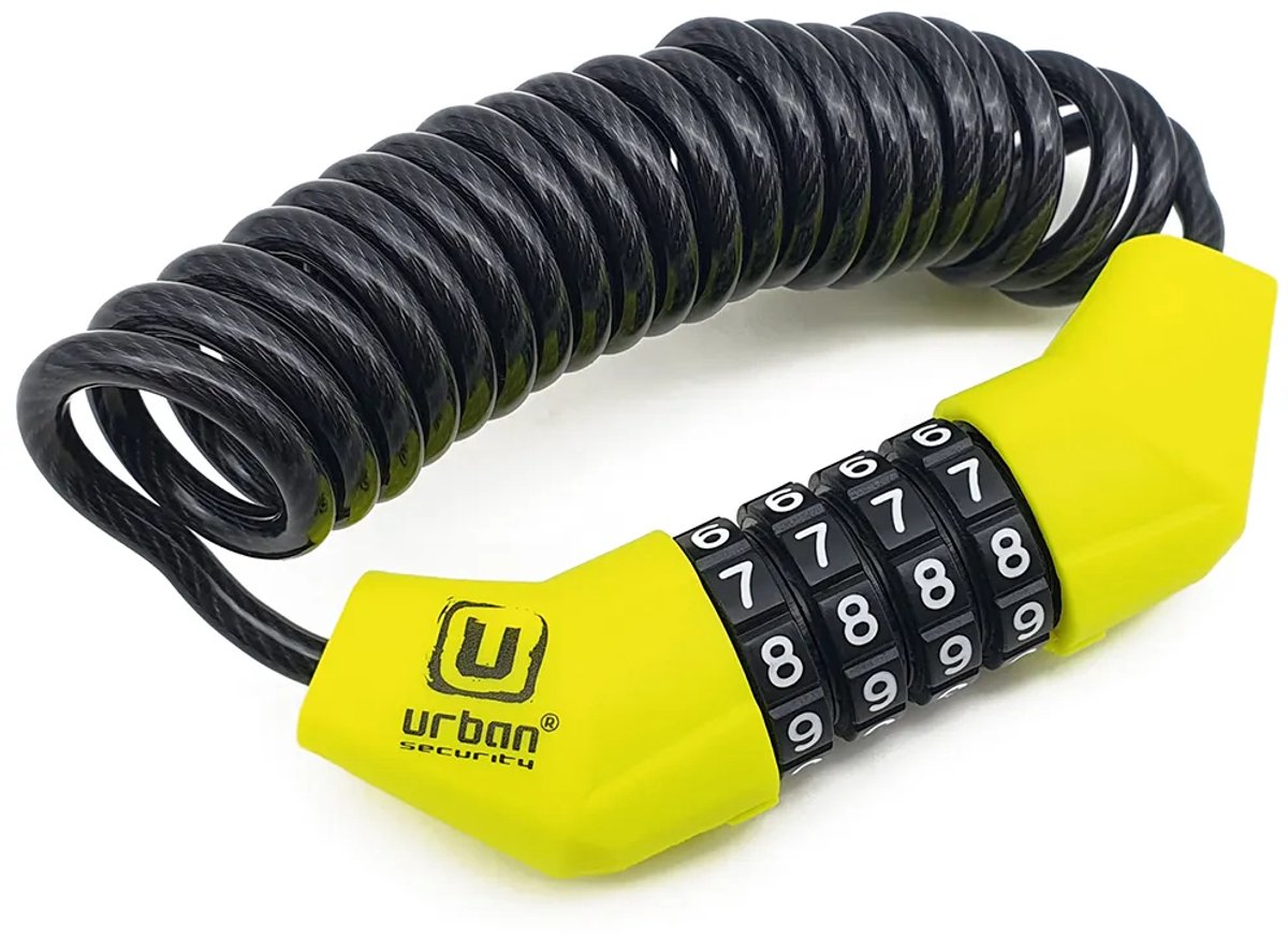 Urban Security Ur446 Kabelslot Geel 150 cm