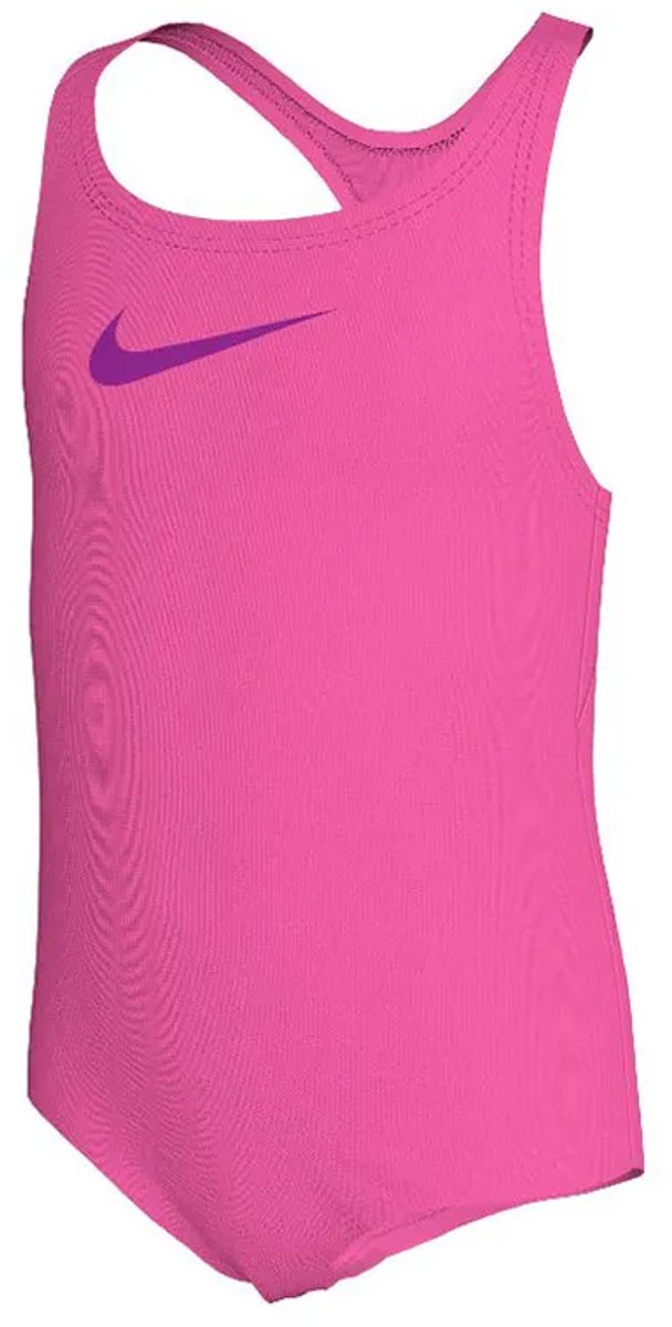 Nike Swim Racerback Zwemkleding 5-6 Years Regular Meisje Roze