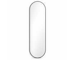 Top 10 staande passpiegels 2026: Spieringstore Ovale wandspiegel 120 x 40 cm zwart