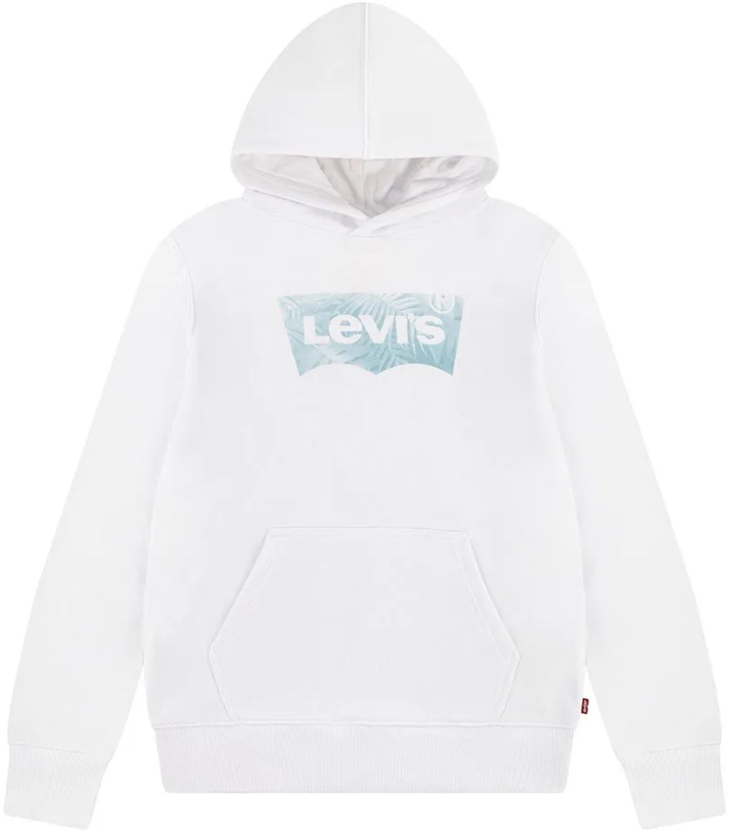 Levi´s ® Kids Palm Batwing Fill Hoodie 4 Years Jongens Wit