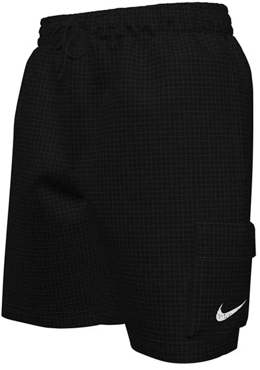 Nike Swim Voyage 6´´ Volley Zwembroek 10-11 Years Jongen Zwart